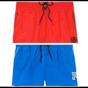 2 Victoria’s secret PINK sports shorts set bundle
